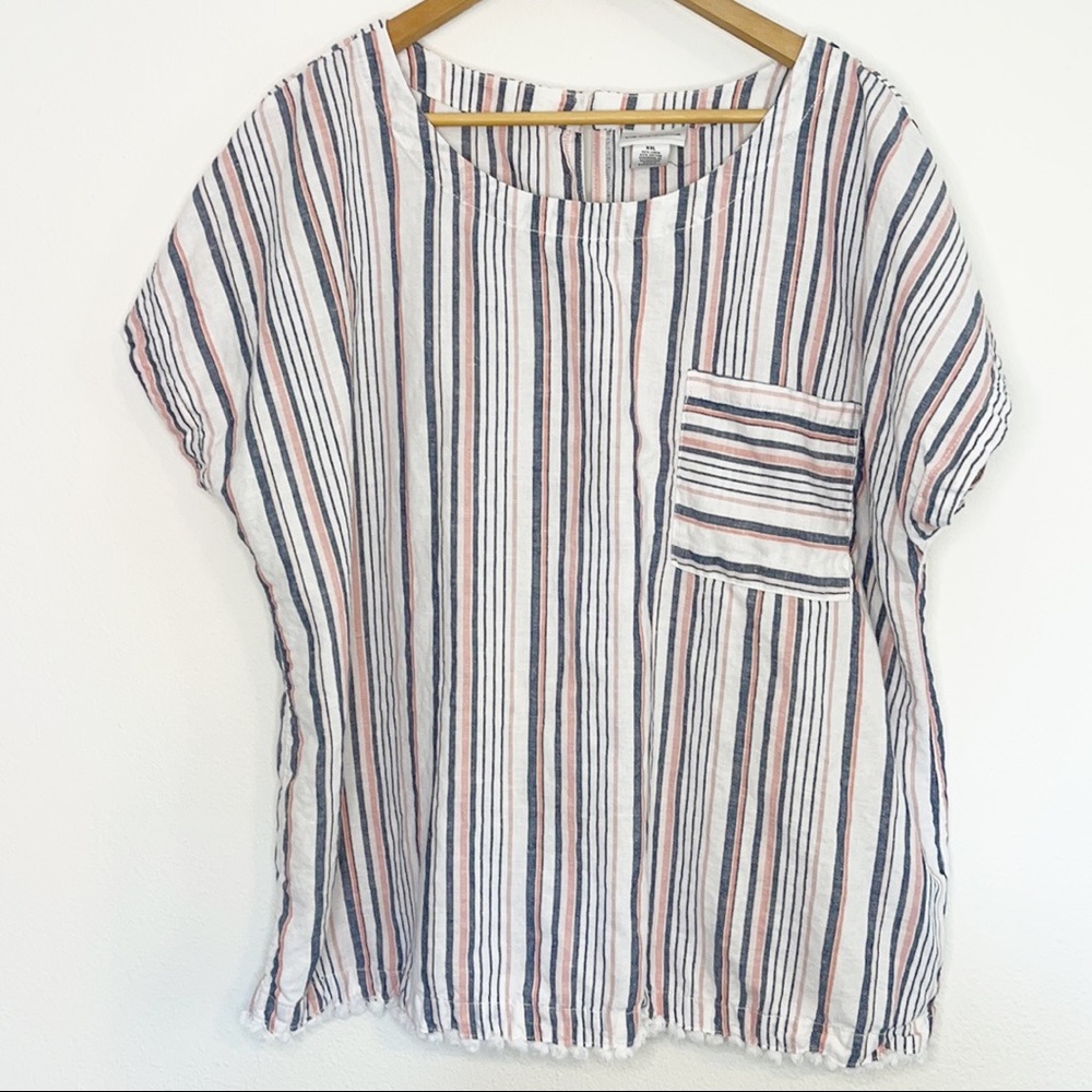 Liz Claiborne linen top
